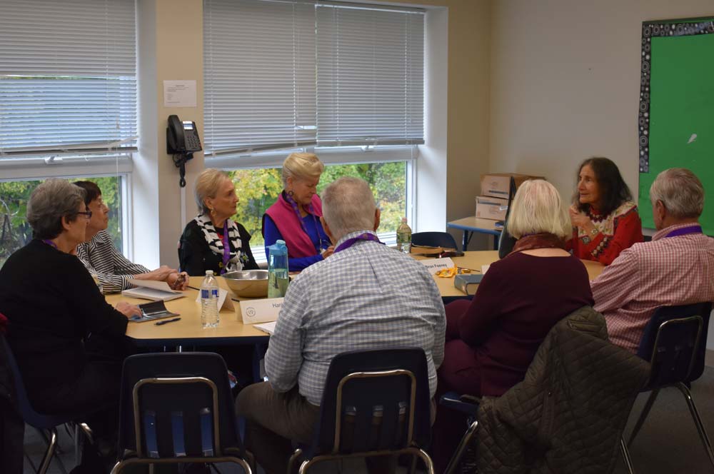 LLAIC classroom with engaged attendees