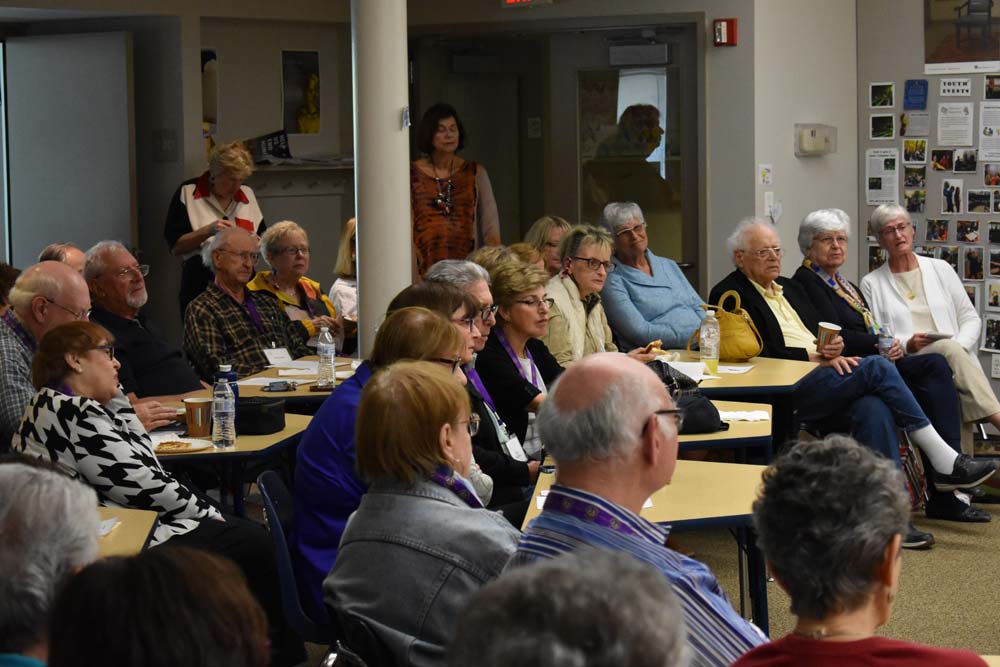 LLAIC classroom with engaged attendees
